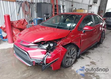 2021 Toyota Corolla Se from USA, damaged, VIN 5YFS4MCE3MP077470